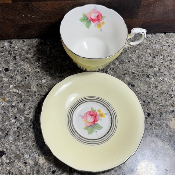 Paragon china company teacup and saucer set